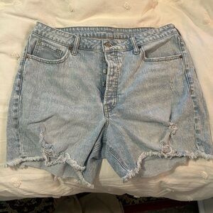 Old Navy OG straight Button fly Jean shorts